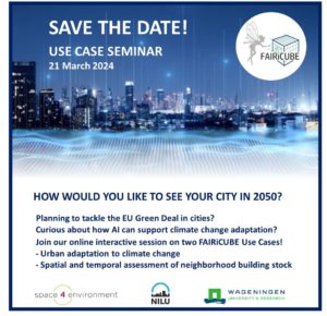 Register for the first FAIRiCUBE Seminar
